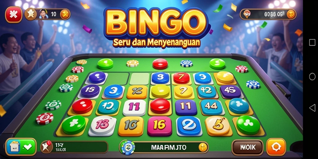 Tampilan seru gameplay Bingo 116X yang menegangkan.
