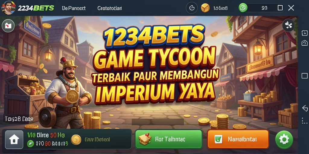 Tampilan gameplay Tycoon yang menarik dan interaktif dari 1234BETS.