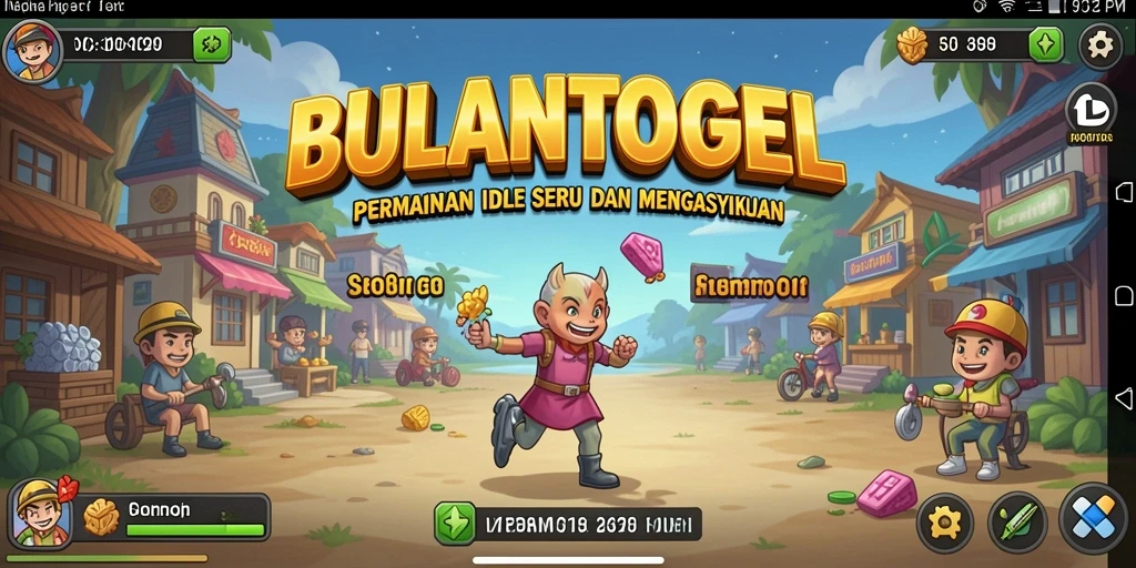 Tampilan gameplay menarik dari BULANTOGEL yang menarik dan seru.