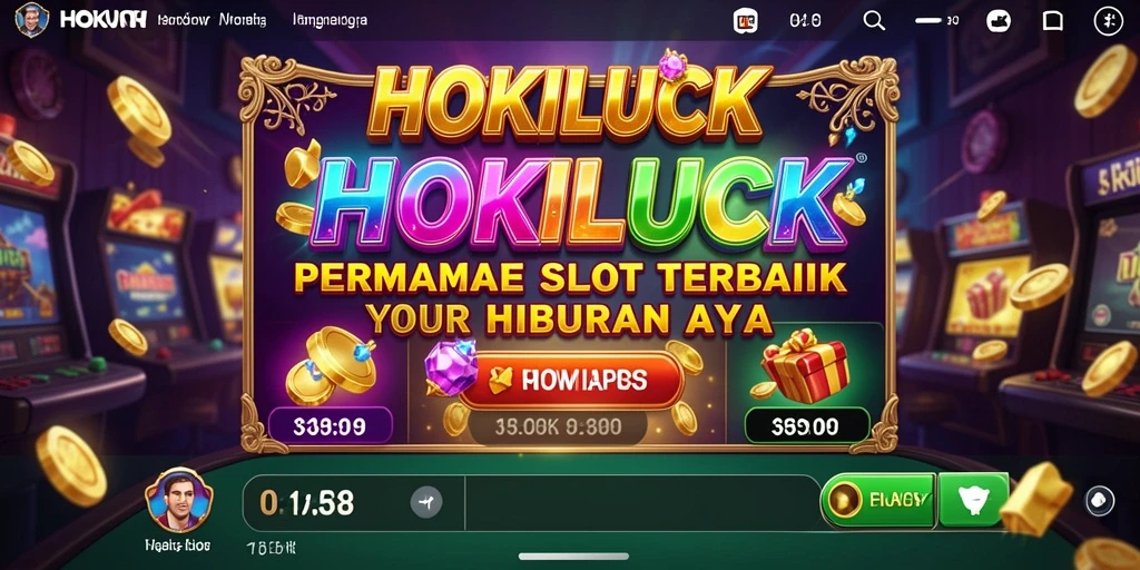 Tampilan menarik dalam permainan slot HOKILUCK yang penuh warna.
