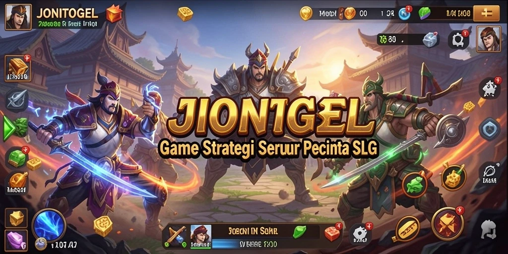Screenshot gameplay JONITOGEL menampilkan aksi strategi seru.