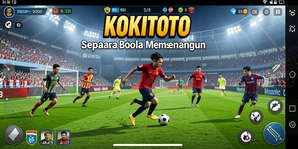 Tampilan menarik dari gameplay KOKITOTO yang seru.