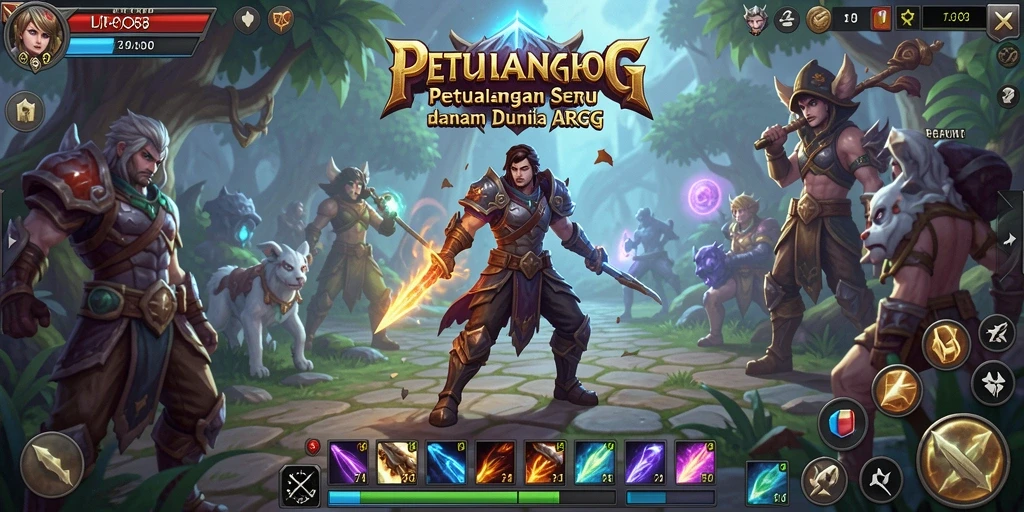 Tampilan gameplay LPO88 yang penuh aksi dan petualangan.