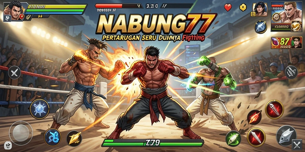 Gameplay seru penuh aksi dalam NABUNG77 yang menegangkan.