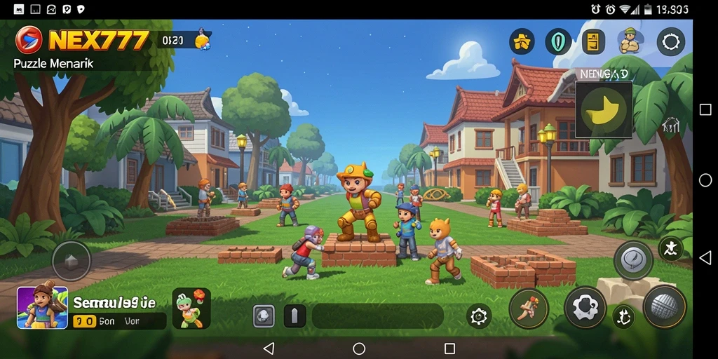 Tampilan gameplay menantang dan menarik dari NEX777.
