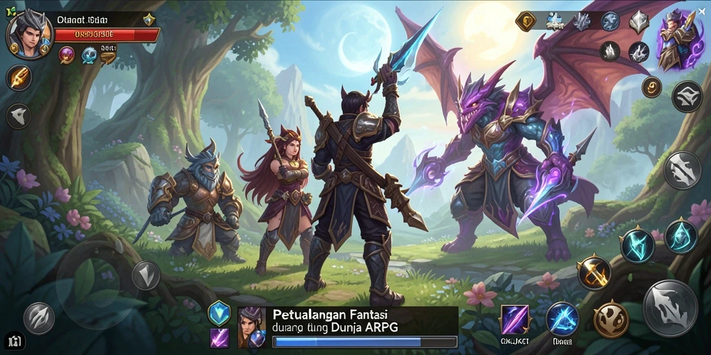 Tangkapan layar gameplay OKJKT yang menampilkan aksi pertarungan yang menegangkan.
