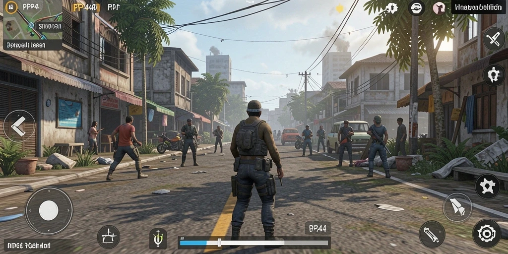 Gameplay menarik dari PP444 yang menantang dan interaktif.