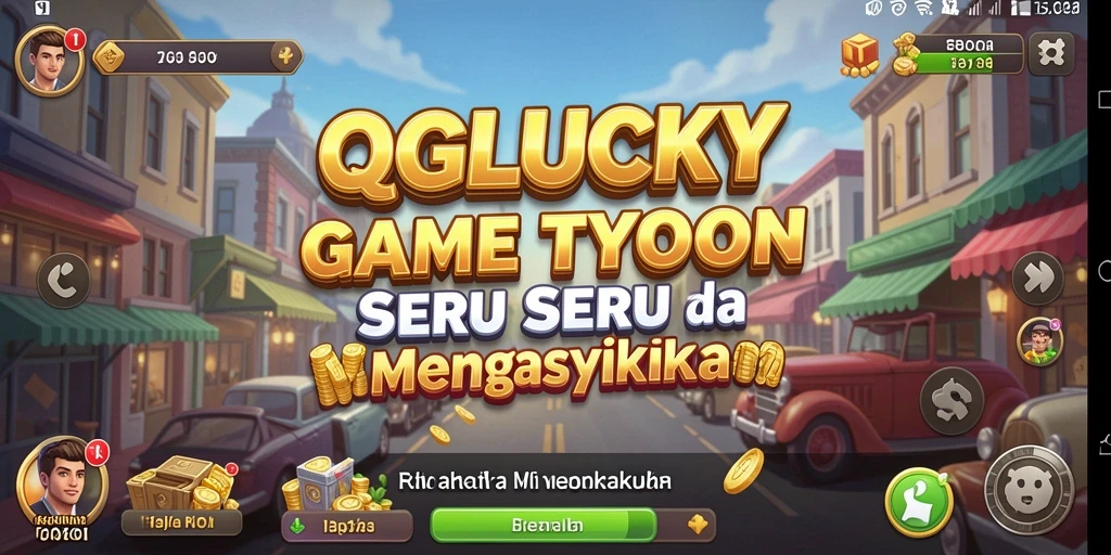 Tampilan menarik dari gameplay QGLUCKY yang seru.