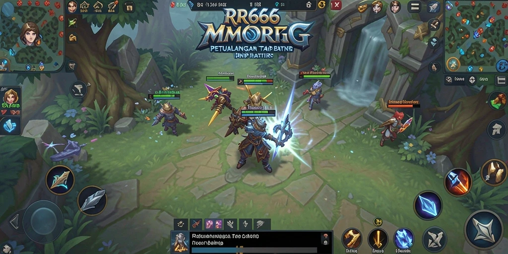 Tangkapan layar gameplay RR666 dengan aksi seru dan dunia yang luas.