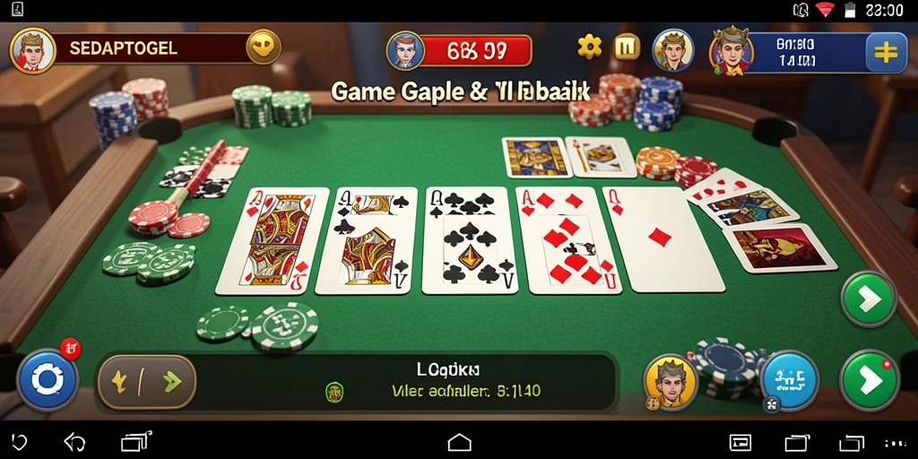 Tampilan gameplay SEDAPTOGEL yang menarik dan menyenangkan.