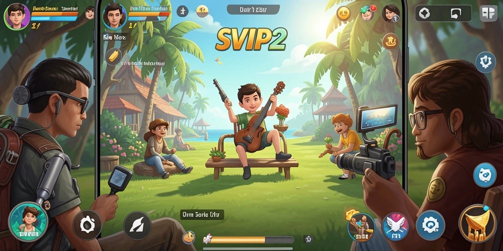 Tampilan gameplay SVIP2 yang seru dan menghibur di dunia Casual.