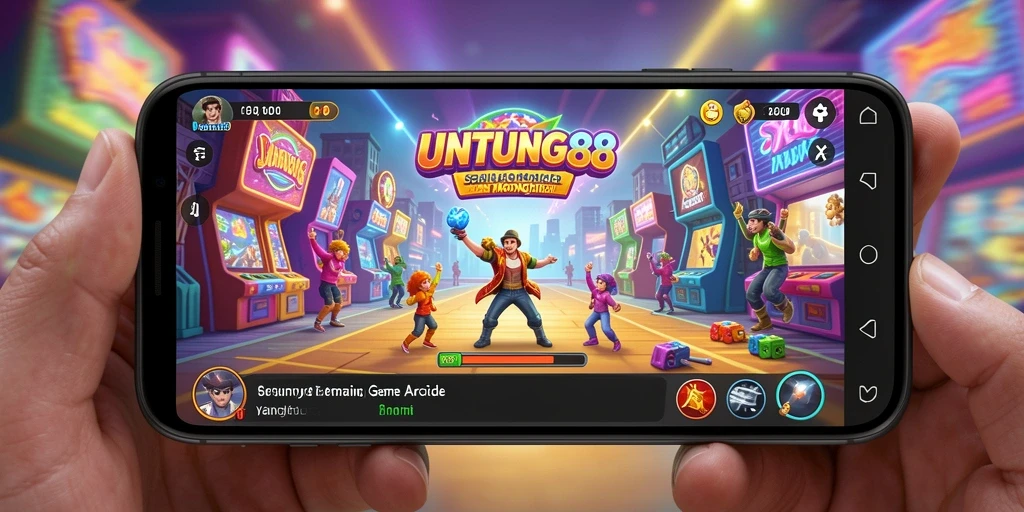 Tampilan gameplay seru dalam UNTUNG88 dengan tantangan Arcade.