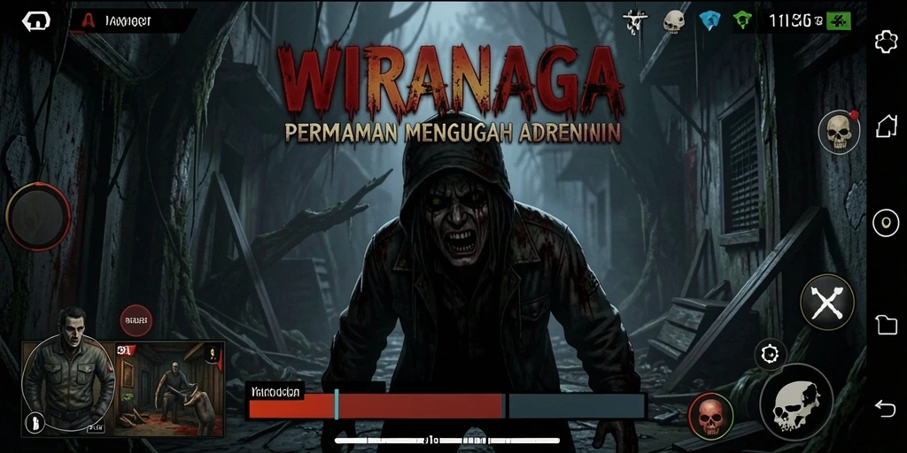Gameplay mendebarkan dengan suasana horor yang mencekam.